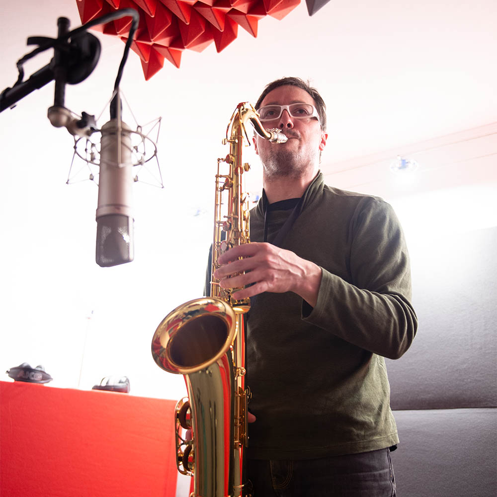 All Stars at SoundReplay recording studio